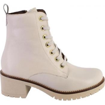 Botines de mujer PITILLOS 2725 piel crema