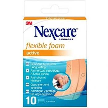 Nexcare Active Bandas Precortadas 10 unidades