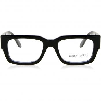 Giorgio Armani AR7243U 5875 Armazones para Hombre Negros con lentes recetados de 51 mm
