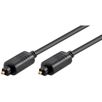 Cable óptico Toslink de 3m en color negro