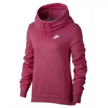 Nike Nsfnl FLC Sudadera, Mujer, Rosa