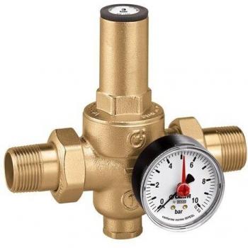 Reductor de presión con cartucho extraíble 1/2 Caleffi 536040, conexiones de unión macho