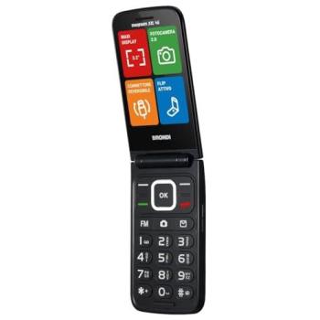 Teléfono Móvil Brondi Magnum XXL 4G Dual SIM Pantalla 3.2 Gris para Ancianos