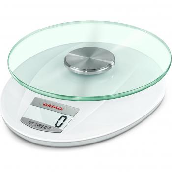 Soehnle 6145 - Bascula de cocina, función tara, color blanco