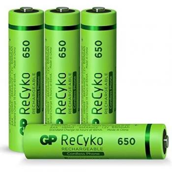 Baterías recargables GP ReCyko NiMH AAA 650mAh