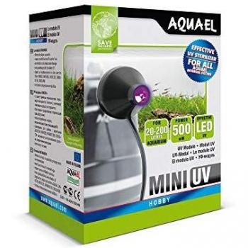 Aquael Lámpara led UV Mini 5905546133999 para acuarios, 1 W