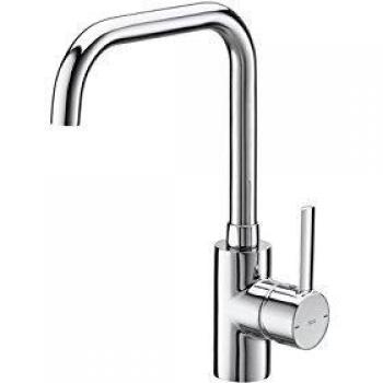 Roca A5A8360C00 Mezclador Cocina Caño Giratorio, Colección Targa, Cromado