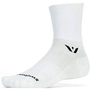 Swiftwick Aspire Four, Quarter Crew Calcetines para Ciclismo y Senderismo