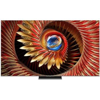Televisor MiniLED TCL 75C8K, 75, 4K UHD, Google TV, HDR10+, Bang & Olufsen, Smart TV