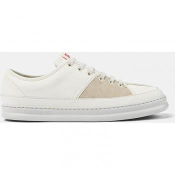 CAMPER Twins - Men's Sneakers in Beige/Grey, Size 40, Smooth Leather