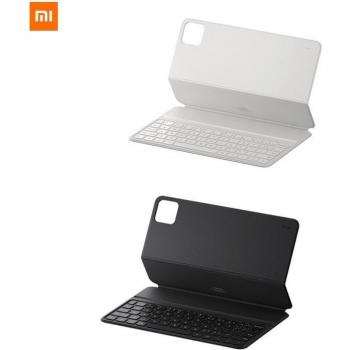 Teclado inalámbrico con funda Smart Case para Xiaomi Pad 6/Pro, color negro, diseño delgado y ligero, conexión Bluetooth, teclas retroiluminadas, protección contra golpes y caídas