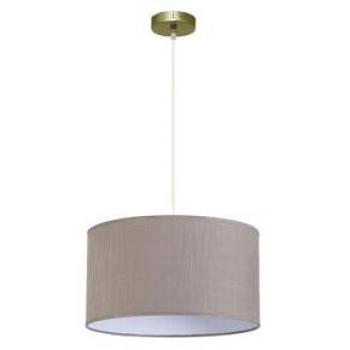 Colgante Happy Pequeño 1xe27 Cuero/Gris 40x40 cm