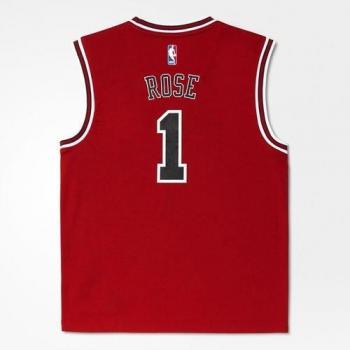 adidas INT Replica JRSY - Camiseta para hombre, Rojo / Negro / Blanco, XL