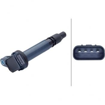 Bobina de encendido HELLA 5DA 358 168-221, tipo: bobina de encendido, características: compatible con varios modelos de vehículos, alta calidad y durabilidad, diseño optimizado para un rendimiento eficiente del motor