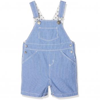 Petit Bateau Salopette Courte 27480, Petos Unisex bebé,