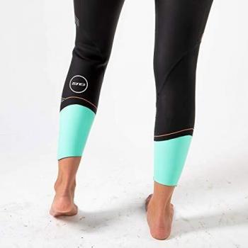 ZONE3 Women's Vision-Traje de Neopreno, Mujer, Negro y Azul, XL