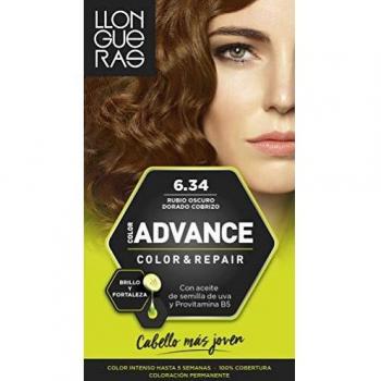 Llongueras Color Advance 6.34 Dark Golden Copper Blond Hair Colour