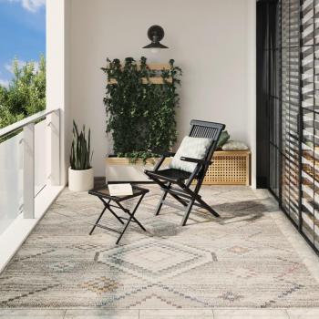 Alfombra Interior y Exterior Vintage Arbizu 240x340 cm Multicolor