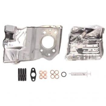 Juego de montaje para turbocompresor Elring 642.550 - Compartimentos de Motor, incluye todas las piezas necesarias para el ensamblaje y reparación del sistema de turbocompresión, fabricado con materiales de alta calidad para garantizar dur