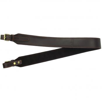 TOURBON Auténtico Cuero Rifle Escopeta Arma Eslinga Llevando Correa De Hombro Ajustable 93.5cm