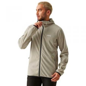 Regatta Men's Tahill Full Zip Hooded Fleece Jacket - Abbeystone, Size XL