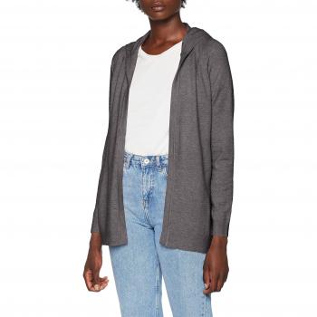 Only Onlbrenda L/s Cardigan CC Knt, Chaqueta Punto para Mujer, Gris Medium Grey Melange, 40