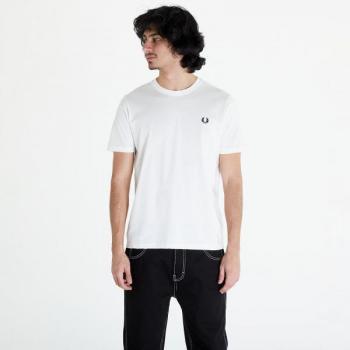 CAMISETA BLANCA HOMBRE FRED PERRY M1600