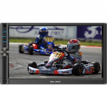Belson BELBS-252 Reproductor Multimedia para El Coche, Negro, 7