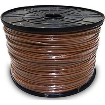 Carrete de cablecillo flexible 1,5mm marrón de 1000m