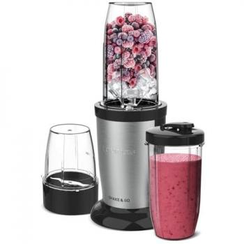 Batidora de Vaso Taurus Shake & Go 800W con 2 Vasos Portátiles, Picador y Cuchillas Intercambiables