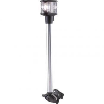 Perko 1181DP0CHR Fold Down Combination Masthead/White All-Round Light - Horizontal Mount