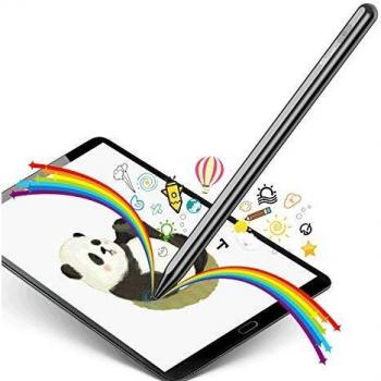 Selvim Lápiz para Pantalla Táctil Stylus Pen Universal, Lapiz Óptico Capacitivo con Punta de 1.5mm Fina, para Dibujar en Tableta, iPad, Móviles de Android, iOS, Huawei, Surface, Pencil para Tablet