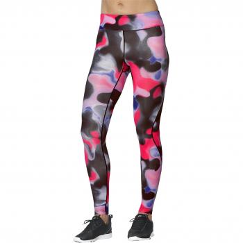 ASICS Long Tight Mallas, Mujer, Multicolor