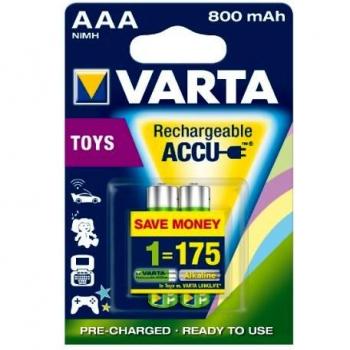 VARTA Recharge Accu Power, recargable - Pilas de NiMH AAA Micro