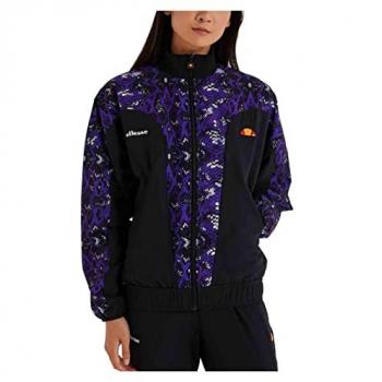 Chaqueta Ellesse Sck12310 para mujer en color negro, modelo Missandei, sudadera con cremallera sin capucha (XS)