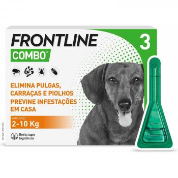 Frontline Combo Spot-On para perros de 2-10 kg - 3 pipetas
