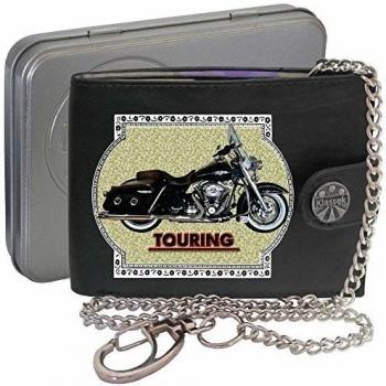 HARLEY DAVIDSON TOURING Klassek Billetera Cartera para hombre y la cadena Motocicleta Accesorio Regalo