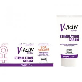 Hot V-Activ Woman Crema Estimuladora 50ml