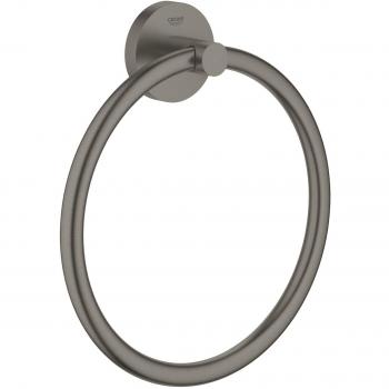 Anillo para toalla Essentials Grafito Duro Cepillado 40365AL1
