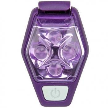Nathan HyperBrite Strobe, Imperial Purple Fiery Rojo/Plata