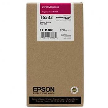 Epson Cartucho T6533 magenta vivo