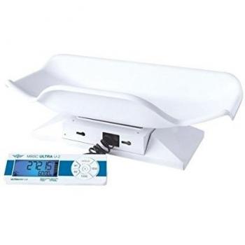 My Weigh Ultraship U2 - Báscula de bebé, 27 kg, color blanco