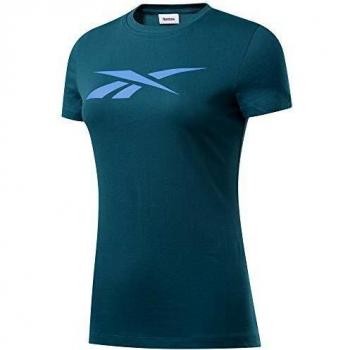 Reebok Te Vector tee Camiseta, Mujer, hertea, S