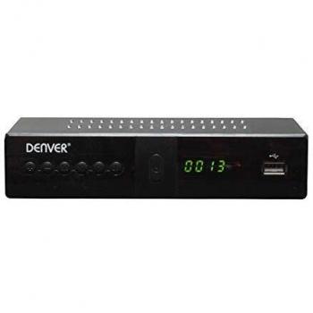 Denver Electronics DTB-138 TV Set-Top Boxes Negro - Reproductor/sintonizador