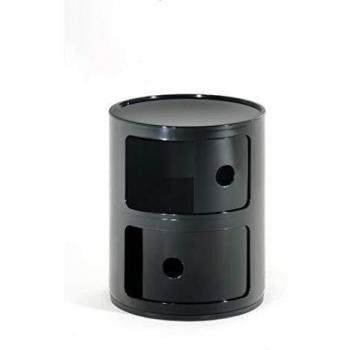 Kartell Componibile Elementos Componibles, Negro, 32 x 40 x 33 cm