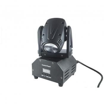 Proyector LED RGB con Cabeza Giratoria y Efectos de Disco para DJ - Luz Flash Colorida