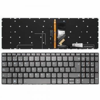 Teclado Retroiluminado Compatible para Portátil Lenovo Ideapad 320S-15IKB / 320S-15ISK