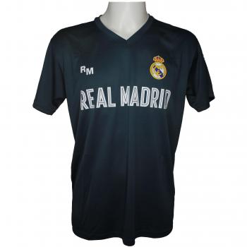 Camiseta Attack Infantil Real Madrid Producto Oficial Azul Petroleo - Segunda Equipacion