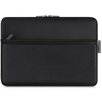 Belkin F7P352BTC00 - Funda Pocket para Microsoft Surface 12, Porta-Stylus, Neopreno, Color Negro