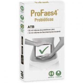 ProFaes4 Probióticos ATB 10 Cápsulas
